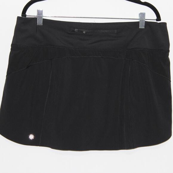 Athleta Run With It High Rise 14" Black Skort Size XL - Picture 5 of 8